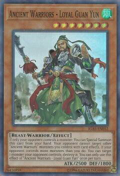 【Unlimited Edition】遊戯王 IGAS-EN012 戦華の義−関雲 Ancient Warriors - Loyal Guan Yun (英語版 スーパーレア) Ignition Assault