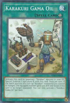 【Unlimited Edition】遊戯王 IGAS-EN058 カラクリ蝦蟇油 Karakuri Gama Oil (英語版 ノーマル) Ignition Assault