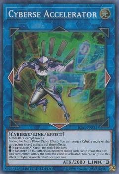 【Unlimited Edition】遊戯王 IGAS-ENSE1 サイバース・アクセラレーター Cyberse Accelerator (英語版 Limited Edition スーパーレア) Ignition Assault