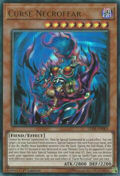 遊戯王 LED5-EN001 カース・ネクロフィア Curse Necrofear (英語版 1st Edition ウルトラレア) Legendary Duelists Immortal Destiny
