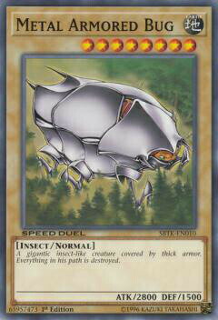 REALiZEۥӡȥ쥫2Ź㤨ͷ SBTK-EN010 Ŵ Metal Armored Bug (Ѹ 1st Edition Ρޥ Speed Duel: Trials of the KingdomפβǤʤ50ߤˤʤޤ