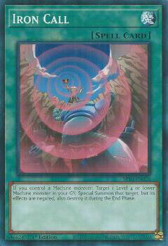 遊戯王 SR10-EN026 アイアンコール Iron Call (英語版 1st Edition ノーマル) Mechanized Madness Structure Deck
