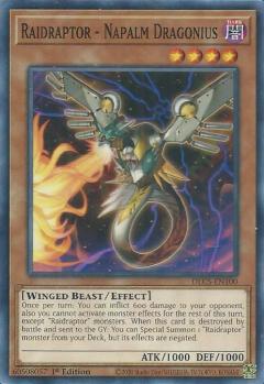 遊戯王 DLCS-EN100 RR−ナパーム・ドラゴニアス Raidraptor - Napalm Dragonius (英語版 1st Edition ノーマル) Dragons of Legend: The Complete Series