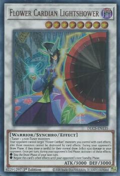 遊戯王 DLCS-EN135 花札衛−雨四光− Flower Cardian Lightshower (英語版 1st Edition ウルトラレア) Dragons of Legend: The Complete Series