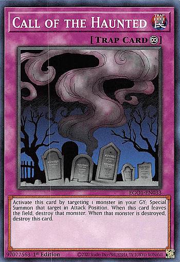ͷ EGO1-EN033 ӥ󥰥ǥåɤθƤ Call of the Haunted (Ѹ 1st Edition Ρޥ) Egyptian God DeckObelisk the Tormentor