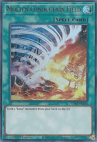 遊戯王 GFTP-EN048 炎熱伝導場 Molten Conduction Field (英語版 1st Edition ウルトラレア) Ghosts From the Past