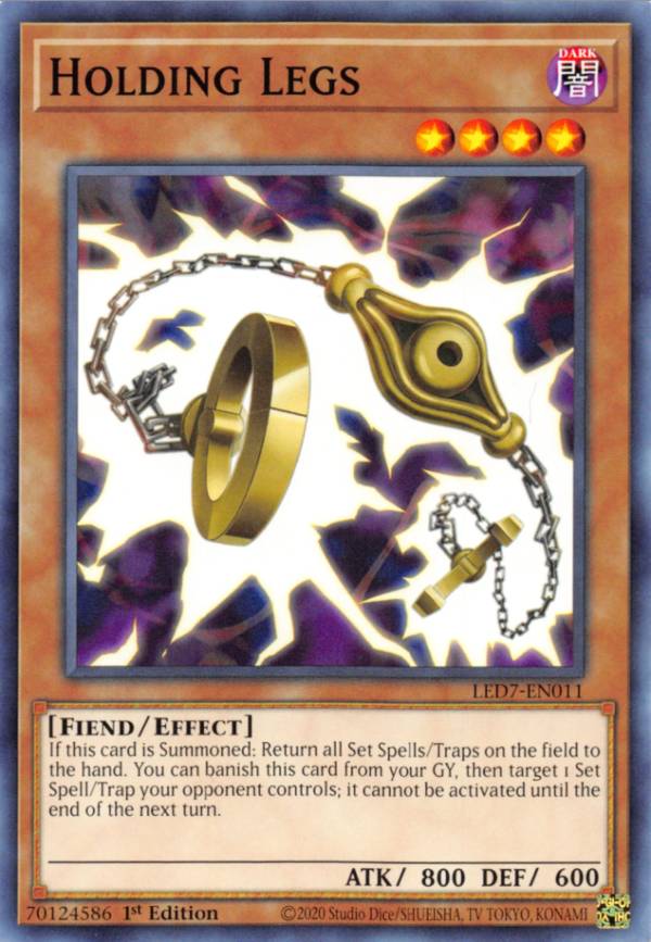 REALiZEۥӡȥ쥫2Ź㤨ͷ LED7-EN011 ۡǥ󥰡å Holding Legs (Ѹ 1st Edition Ρޥ Legendary Duelists Rage of RaפβǤʤ30ߤˤʤޤ