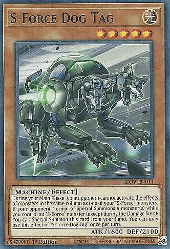 REALiZEۥӡȥ쥫2Ź㤨ͷ LIOV-EN014 SForce ɥåå S-Force Dog Tag (Ѹ 1st Edition Ρޥ Lightning OverdriveפβǤʤ130ߤˤʤޤ