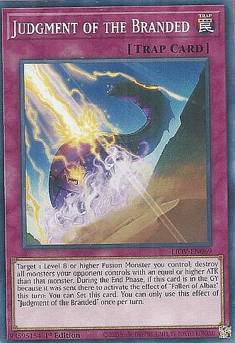 遊戯王 LIOV-EN069 烙印の裁き Judgment of the Branded (英語版 1st Edition ノーマル) Lightning Overdrive