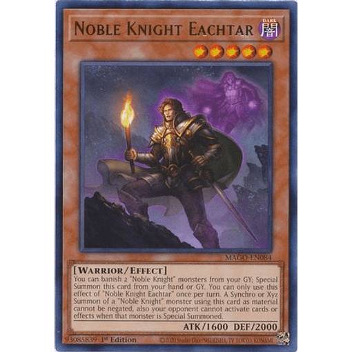 遊戯王 MAGO-EN084 聖騎士エクター・ド・マリス Noble Knight Eachtar (英語版 1st Edition レア) Maximum Gold