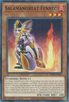 ͷ MP20-EN051 žåեͥå Salamangreat Fennec (Ѹ 1st Edition Ρޥ) 20...