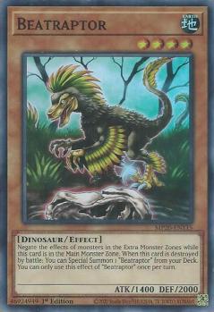 遊戯王 MP20-EN115 縄張恐竜 Beatraptor (英語版 1st Edition スーパーレア) 2020 Tin of Lost Memories