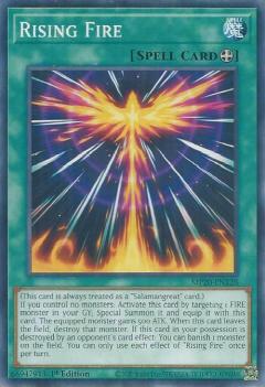 遊戯王 MP20-EN128 ライジング・オブ・ファイア Rising Fire (英語版 1st Edition ノーマル) 2020 Tin of Lost Memories