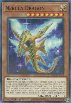 遊戯王 MP20-EN159 星雲龍ネビュラ Nebula Dragon (英語版 1st Edition ノーマル) 2020 Tin of Lost Memories