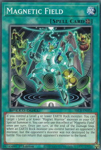 遊戯王 SBCB-EN034 マグネット・フィールド Magnetic Field (英語版 1st Edition ノーマル) Speed Duel: Battle City Box