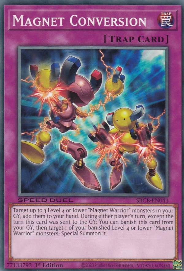 REALiZE�ۥӡ����ȥ쥫2��Ź���㤨���ͷ���� SBCB-EN041 �ޥ��ͥåȡ�����С������ Magnet Conversion (�Ѹ��� 1st Edition �Ρ��ޥ� Speed Duel: Battle City Box�פβ����Ǥ������ʤ�50�ߤˤʤ�ޤ���