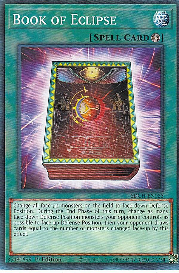 遊戯王 SDCH-EN025 皆既日蝕の書 Book of Eclipse (英語版 1st Edition ノーマル) Spirit Charmers Structure Deck