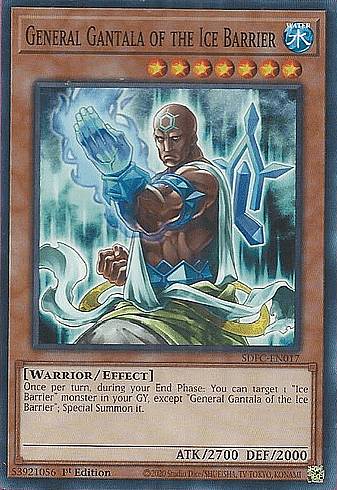 REALiZEۥӡȥ쥫2Ź㤨ͷ SDFC-EN017 ɹ볦θ׾ 󥿡 General Gantala of the Ice Barrier (Ѹ 1st Edition Ρޥ Structure Deck Freezing ChainsפβǤʤ40ߤˤʤޤ