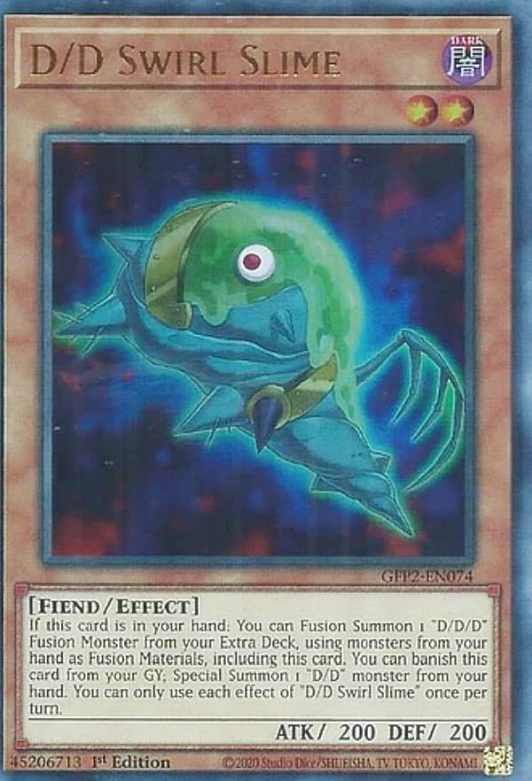 遊戯王 GFP2-EN074 DDスワラル・スライム D/D Swirl Slime (英語版 1st Edition ウルトラレア) Ghosts From the Past：The 2nd Haunting