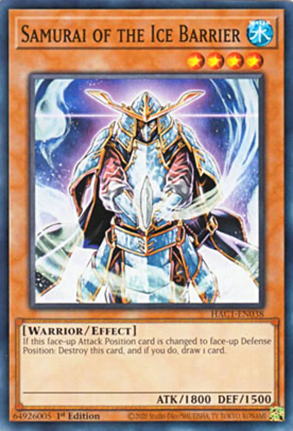 REALiZEۥӡȥ쥫2Ź㤨ͷ HAC1-EN038 ɹ볦 Samurai of the Ice Barrier (Ѹ 1st Edition Ρޥ Hidden ArsenalChapter 1ڳ ⤴ޤۡפβǤʤ30ߤˤʤޤ