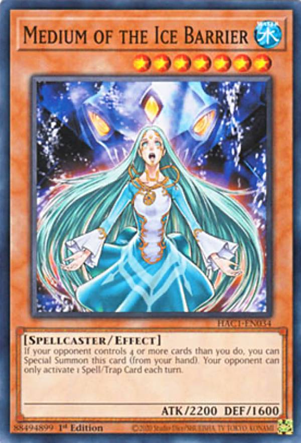 遊戯王 HAC1-EN034 氷結界の交霊師 Medium of the Ice Barrier (英語版 1st Edition ノーマルパラレル) Hidden Arsenal:Chapter 1【海外品 小傷がある場合もございます】