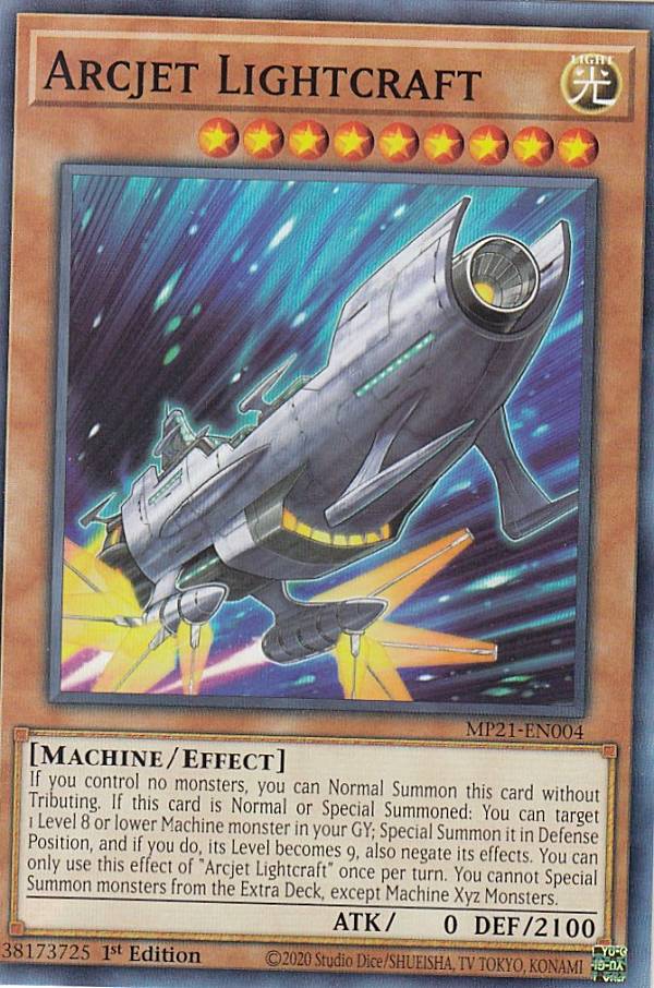 遊戯王 MP21-EN004 アークジェット・ライトクラフター Arcjet Lightcraft (英語版 1st Edition ノーマル) 2021 Tin of Ancient Battles Mega Pack