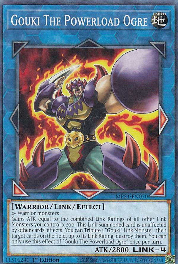 REALiZEۥӡȥ쥫2Ź㤨ͷ MP21-EN070 䵴ѥɡ Gouki The Powerload Ogre (Ѹ 1st Edition Ρޥ 2021 Tin of Ancient Battles Mega PackפβǤʤ30ߤˤʤޤ