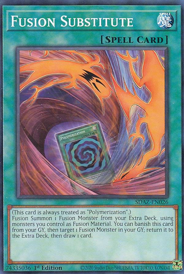 REALiZEۥӡȥ쥫2Ź㤨ͷ SDAZ-EN026 ִͻ Fusion Substitute (Ѹ 1st Edition Ρޥ Structure DeckAlbaz StrikeפβǤʤ80ߤˤʤޤ