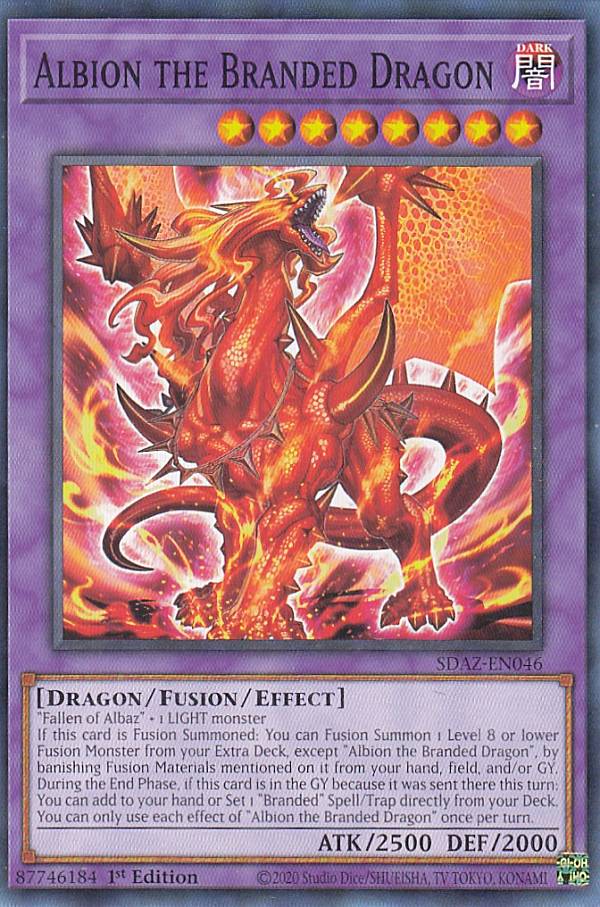 REALiZEۥӡȥ쥫2Ź㤨ͷ SDAZ-EN046 εӥ Albion the Branded Dragon (Ѹ 1st Edition Ρޥ Structure DeckAlbaz StrikeפβǤʤ50ߤˤʤޤ
