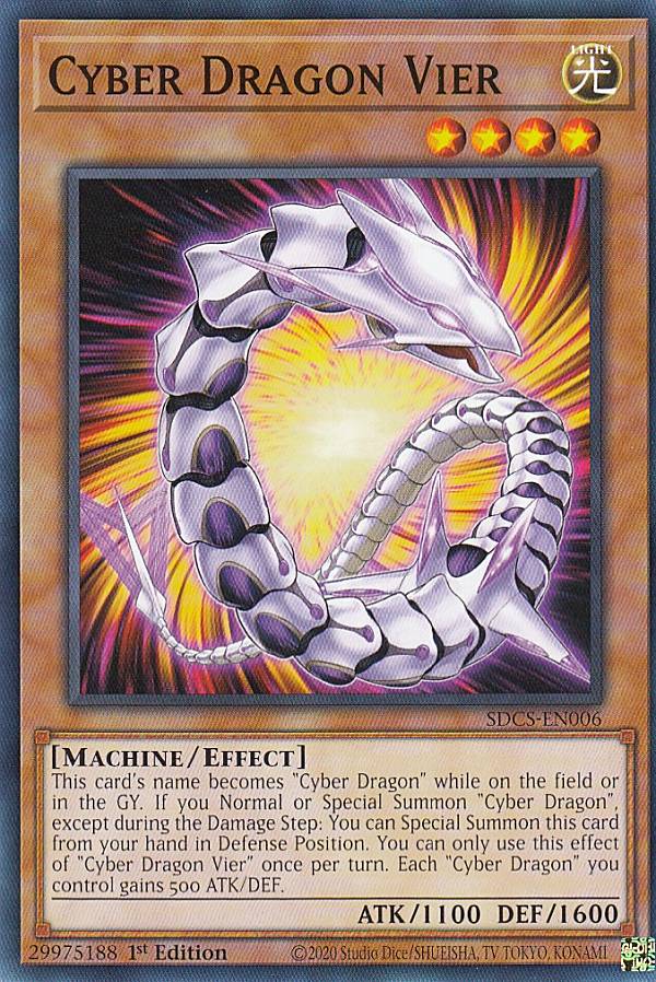 REALiZEۥӡȥ쥫2Ź㤨ͷ SDCS-EN006 Сɥ饴󡦥ե Cyber Dragon Vier (Ѹ 1st Edition Ρޥ Structure Deck Cyber StrikeפβǤʤ30ߤˤʤޤ