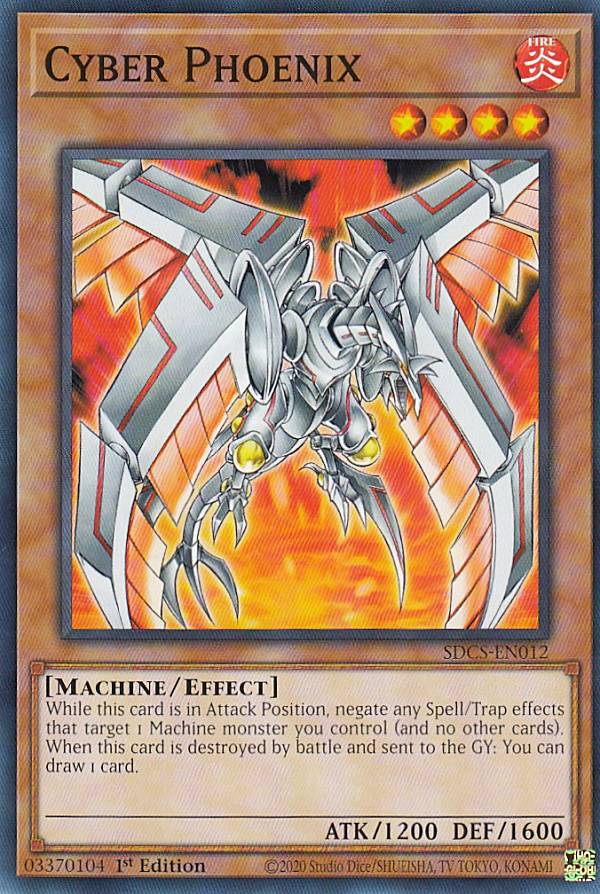 遊戯王 SDCS-EN012 サイバー・フェニッ