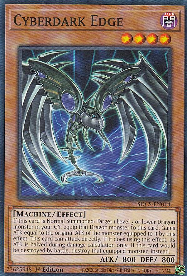 遊戯王 SDCS-EN014 サイバー・ダーク・エッジ Cyberdark Edge (英語版 1st Edition ノーマル) Structure Deck Cyber Strike