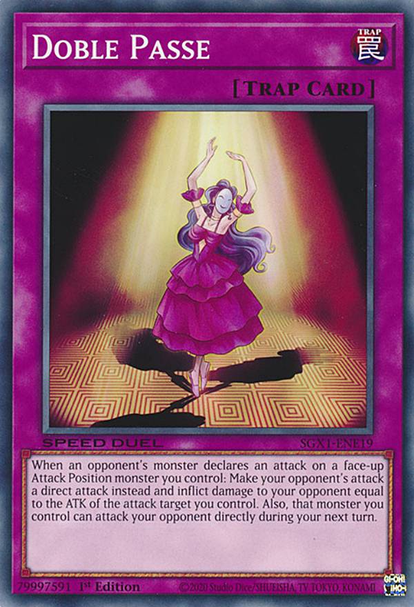 遊戯王 SGX1-ENE19 ドゥーブルパッセ Doble Passe (英語版 1st Edition ノーマル) Speed Duel GX：Duel Academy Box