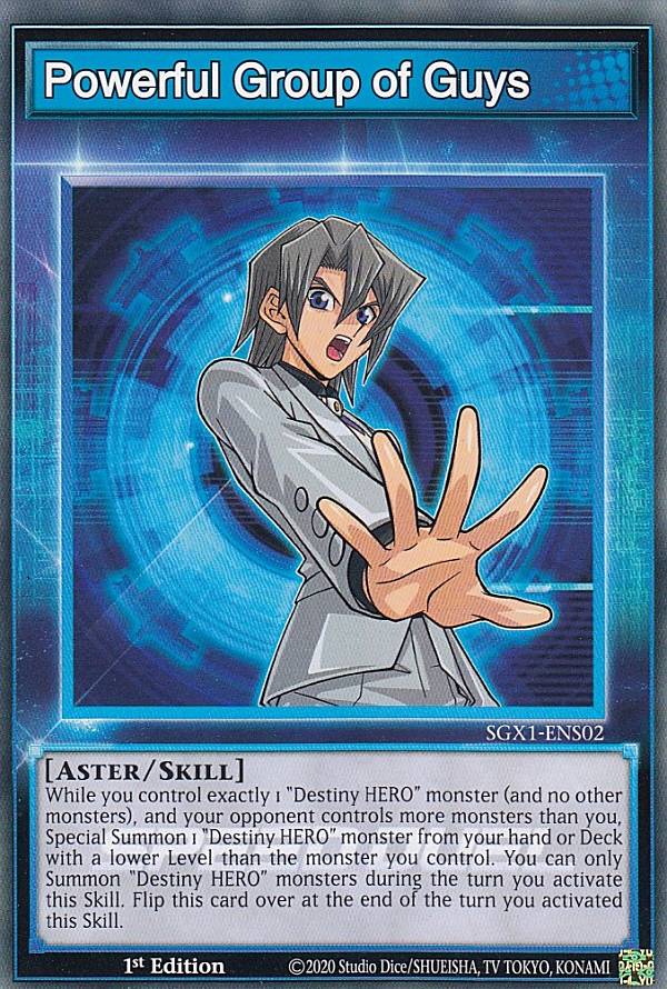 ͷ SGX1-ENS02 Powerful Group of Guys (Ѹ 1st Edition Ρޥ) Speed Due...