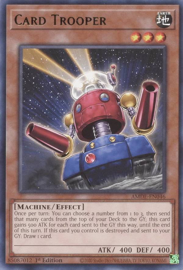 ͷ���� AMDE-EN046 �����ɥ���ʡ� Card Trooper (�Ѹ��� 1st Edition �쥢) Amazing Defenders