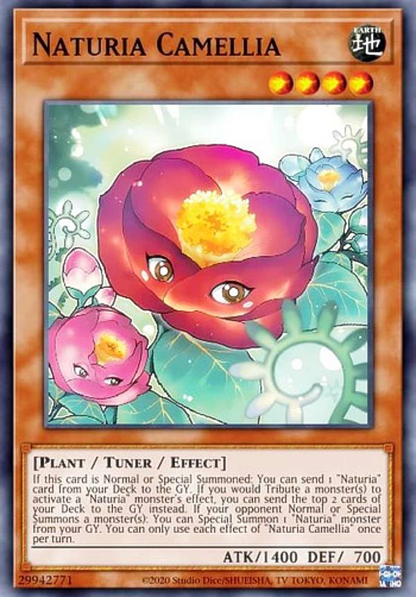遊戯王 DABL-EN021 ナチュル・カメリア Naturia Camellia (英語版 1st Edition ノーマル) Darkwing Blast