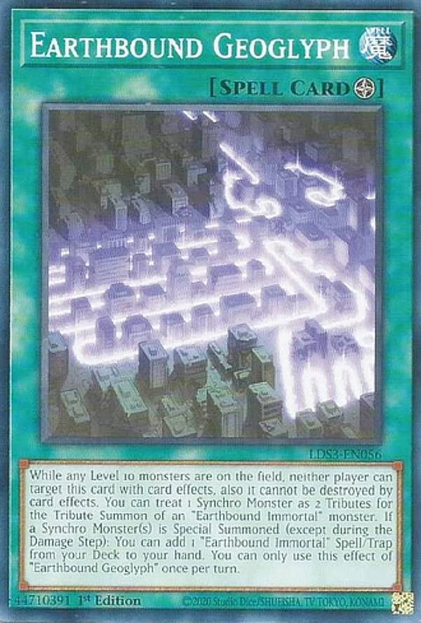 ͷ LDS3-EN056 Ͼ峨 Earthbound Geoglyph (Ѹ 1st Edition Ρޥ) Legend...