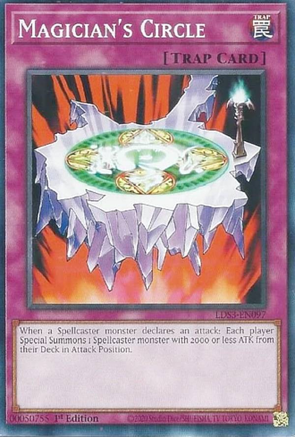 ͷ LDS3-EN097 ޥ󥺡 Magician's Circle (Ѹ 1st Edition Ρޥ) Legendary DuelistsSeason 3