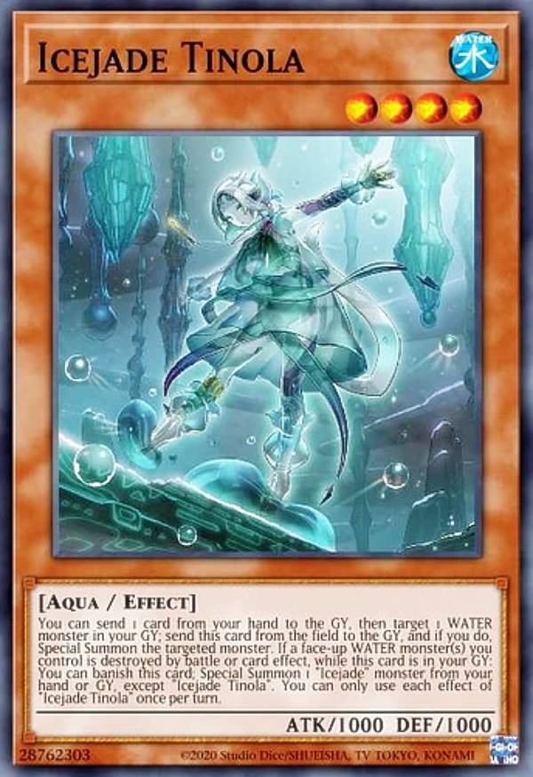 ͷ���� MP22-EN190 ɹ��Υƥ��Ρ��� Icejade Tinola (�Ѹ��� 1st Edition �Ρ��ޥ�) 2022 Tin of the Pharaoh��s Gods Mega Pack