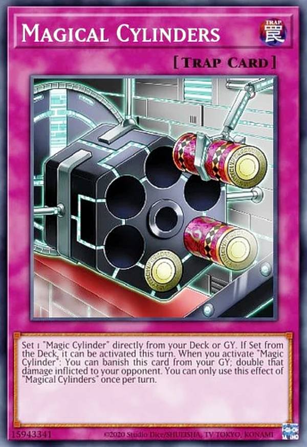 遊戯王 MP22-EN226 リローデッド・シリンダー Magical Cylinders (英語版 1st Edition スーパーレア) 2022 Tin of the Pharaoh’s Gods Mega Pack