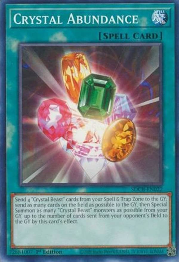 REALiZEۥӡȥ쥫2Ź㤨ͷ SDCB-EN022 ̤ Crystal Abundance (Ѹ 1st Edition Ρޥ Structure DeckLegend of the Crystal BeastsפβǤʤ30ߤˤʤޤ