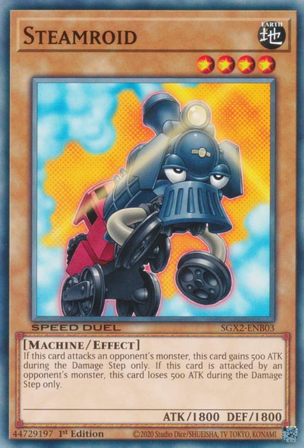 REALiZEۥӡȥ쥫2Ź㤨ͷ SGX2-ENB03  Steamroid (Ѹ 1st Edition Ρޥ Speed Duel GXMidterm ParadoxפβǤʤ80ߤˤʤޤ