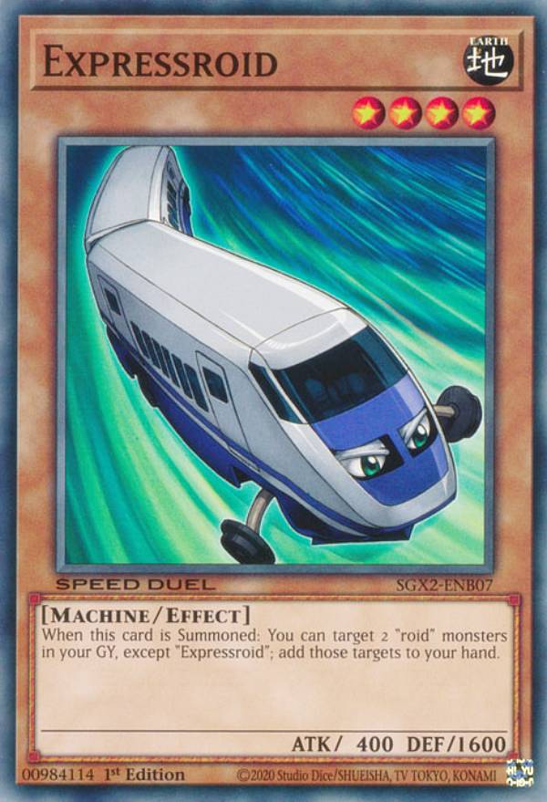 REALiZEۥӡȥ쥫2Ź㤨ͷ SGX2-ENB07 ץ쥹 Expressroid (Ѹ 1st Edition Ρޥ Speed Duel GXMidterm ParadoxפβǤʤ80ߤˤʤޤ