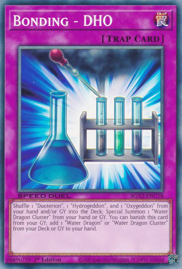 ͷ SGX2-ENC18 ܥǥ󥰡DHO Bonding - DHO (Ѹ 1st Edition Ρޥ) Speed Duel GXMidterm Paradox