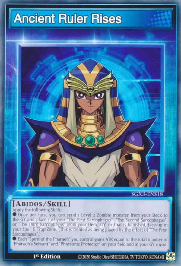 遊戯王 SGX3-ENS18 Ancient Ruler Rises (英語版 1st Edition ノーマル) Speed Duel GX：Duelists of Shadows