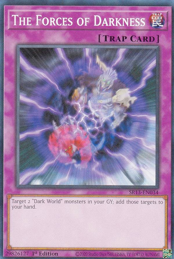 遊戯王 SR13-EN034 暗黒よりの軍勢 The Forces of Darkness (英語版 1st Edition ノーマル) Structure Deck: Dark World