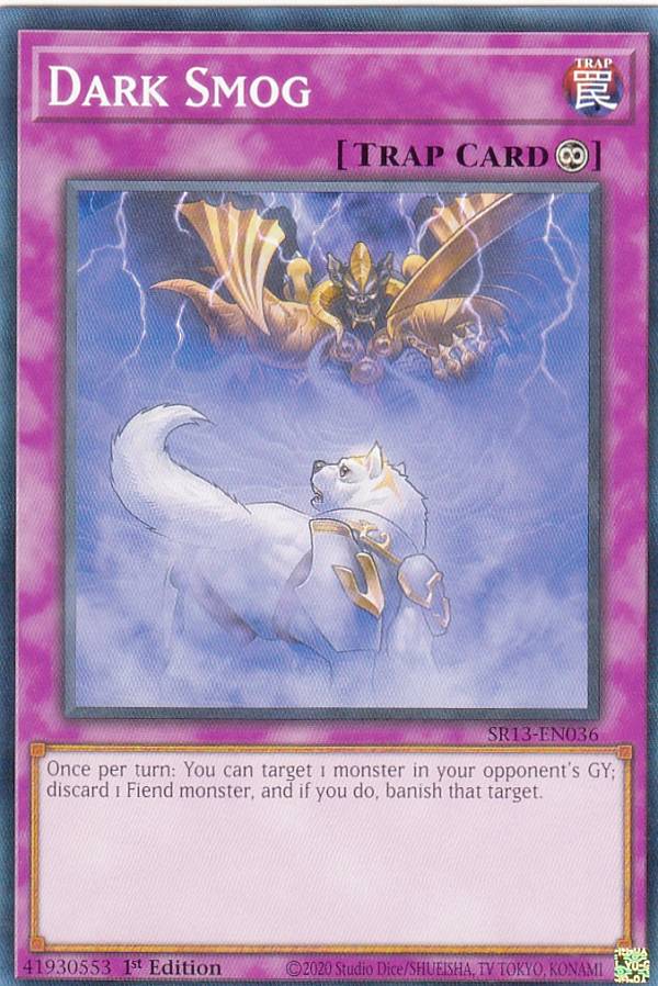 遊戯王 SR13-EN036 暗黒の瘴気 Dark Smog (英語版 1st Edition ノーマル) Structure Deck: Dark World