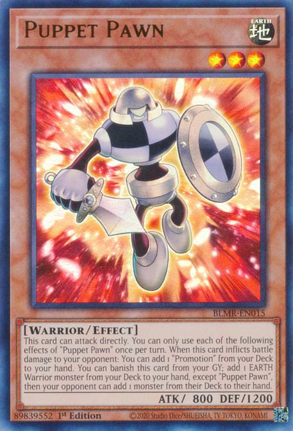 遊戯王 BLMR-EN015 パペット・ポーン Puppet Pawn (英語版 1st Edition ウルトラレア) Battles of Legend：Monstrous Revenge