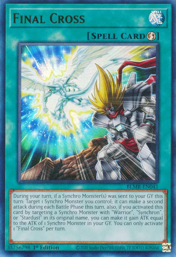 遊戯王 BLMR-EN041 ファイナル・クロス Final Cross (英語版 1st Edition ウルトラレア) Battles of Legend：Monstrous Revenge
