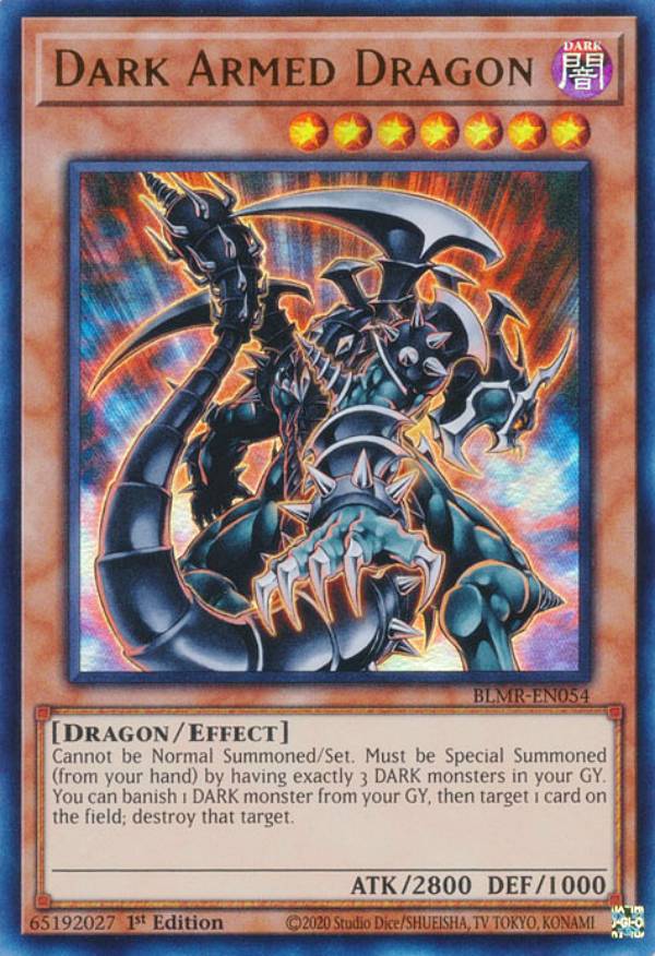 遊戯王 BLMR-EN054 ダーク アームド ドラゴン Dark Armed Dragon (英語版 1st Edition ウルトラレア) Battles of Legend：Monstrous Revenge